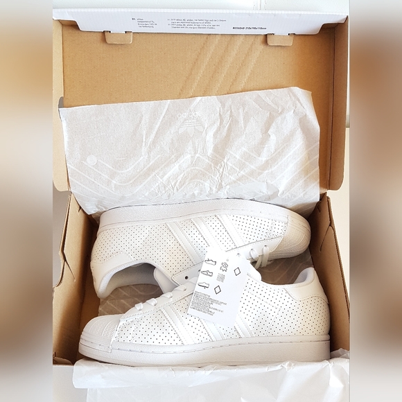 ADIDAS SUPERSTAR SPECIAL EDITION WHITE MEN'S US SIZE 10 BRAND NEW IN BOX - Picture 9 of 9